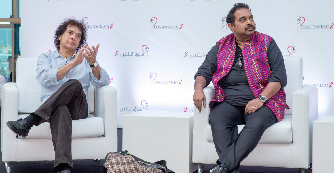 Zakir Hussain and Shankar Mahadevan Meet & Greet 